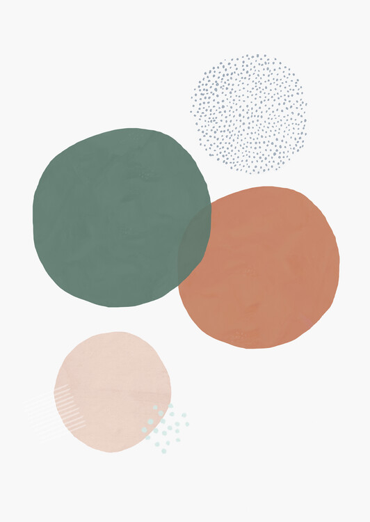 Poster Abstract soft circles