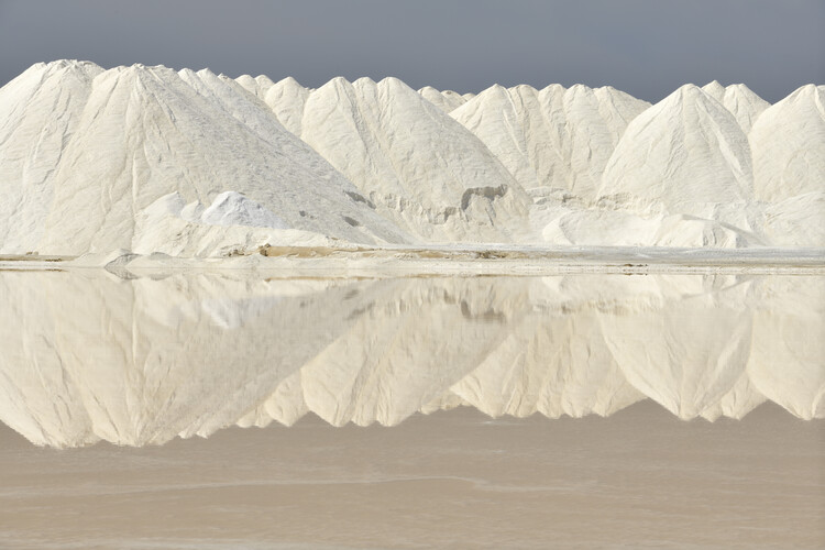 Plakát Salt flats in SanlAocar de Barrameda, CAidiz, EspaApa