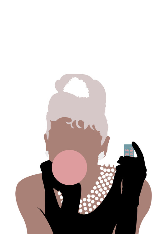 Poster Bubblegum Girl