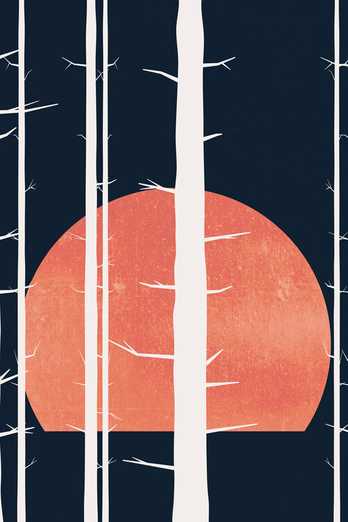 Poster Forest Fairytales BLEU