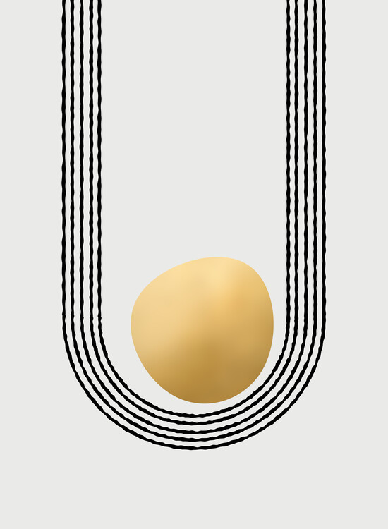 Poster Gold unbalanced