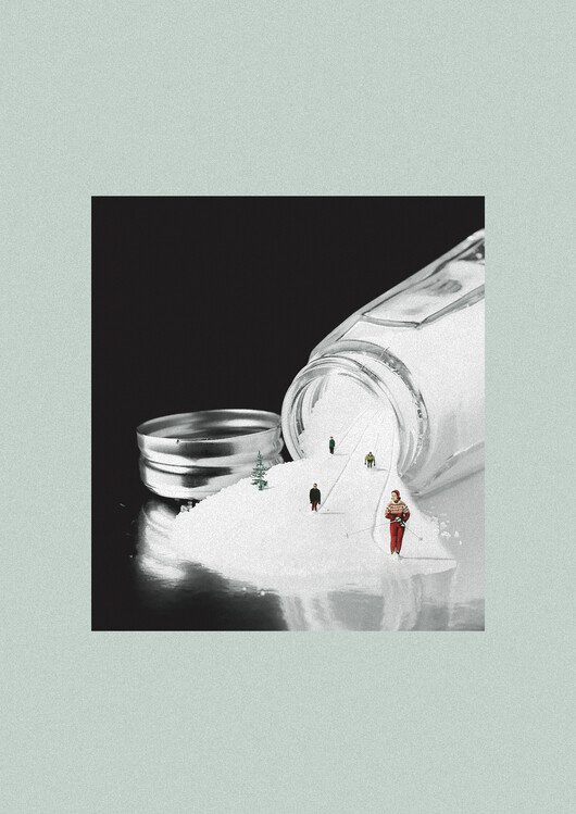 Canvas Print Stay salty