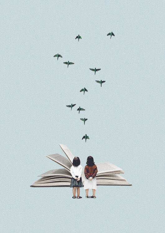 Poster We communicate silently