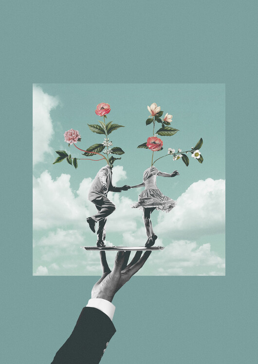 Poster Let's go dancing