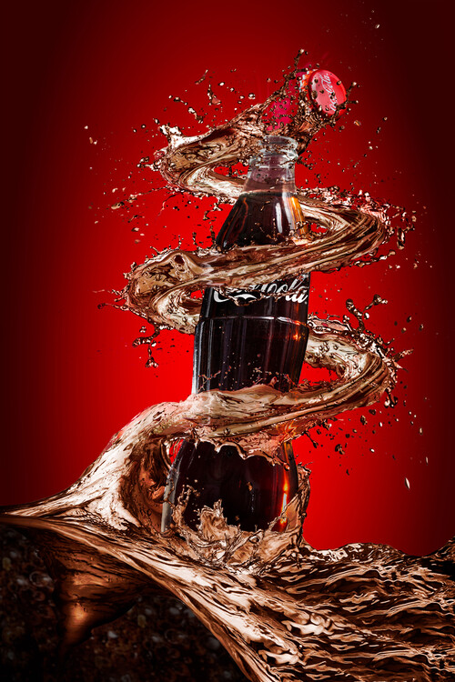 Canvas Print Open Happiness