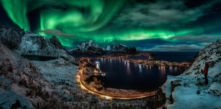 Plakát Chasing the Northern Lights