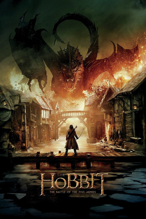 Poster The Hobbit - Smaug