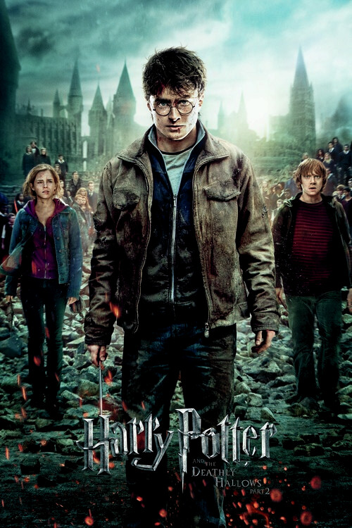 Canvas Print Harry Potter - Deathly Hallows