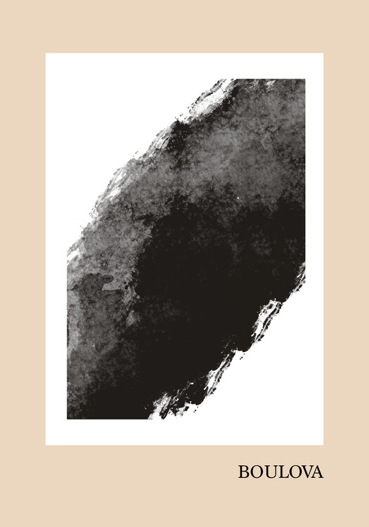 Plakát Abstract Black