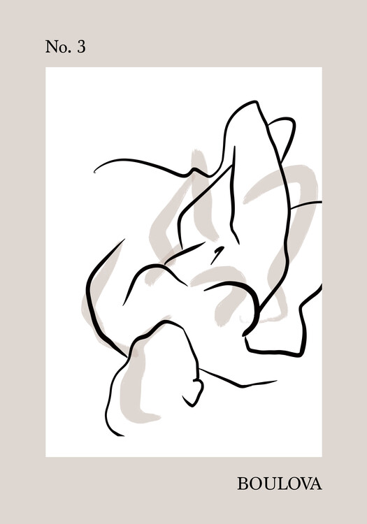 Poster Gentle body no.3