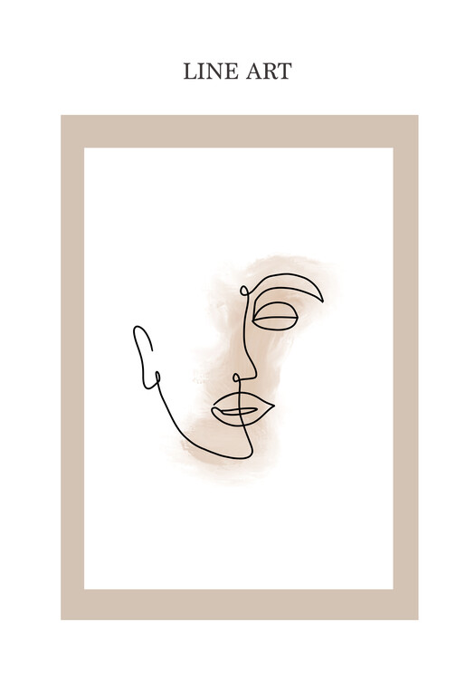 Poster Calm Face