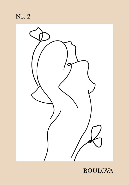 Poster Gentle body no.2
