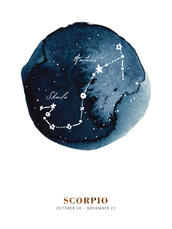 Poster Alina Buffiere - Zodiac - Scorpio