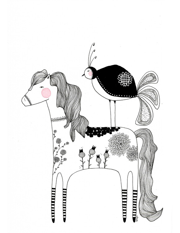 Poster Bianca Peters - Dalahorse