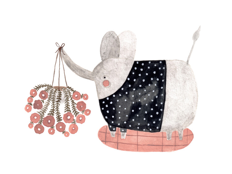 Poster Claudia Voglhuber - Elephants