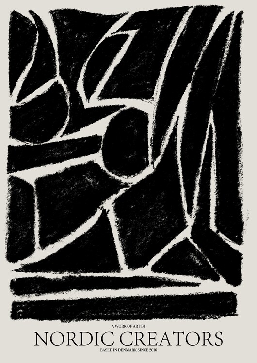 Poster Things fall apart - Black