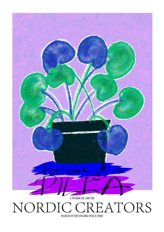 Poster Portait of a Pilea