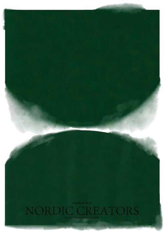 Poster Green Abstract