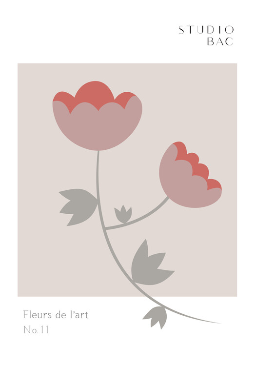 Poster Roses Studio Bac