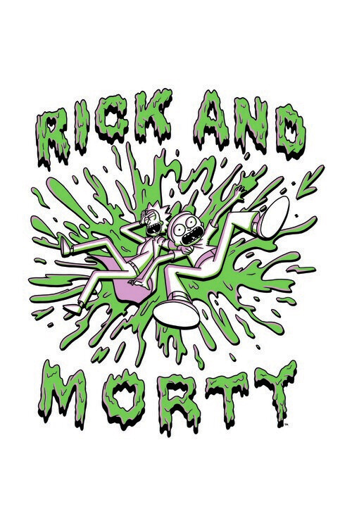 Canvas Print Rick and Morty - The Duo