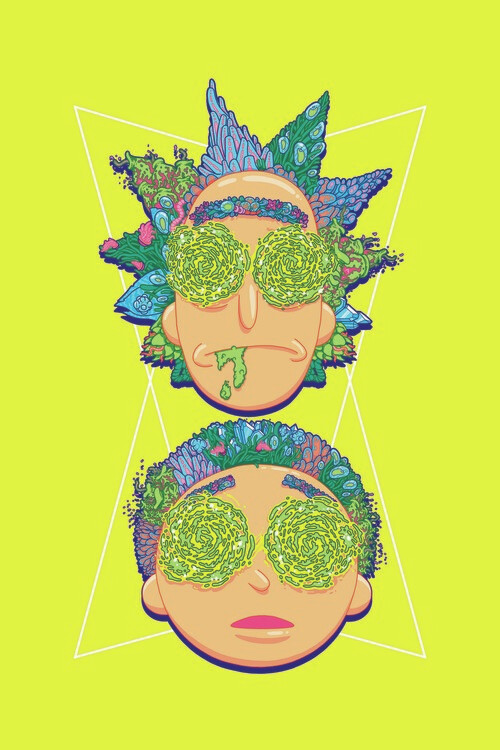 Poster Rick and Morty - Hypnotized