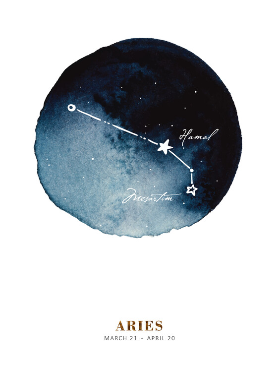 Poster Alina Buffiere - Zodiac - Aries