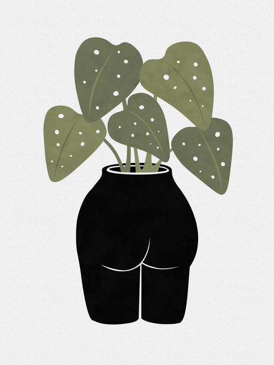 Poster Butt-anical Vase
