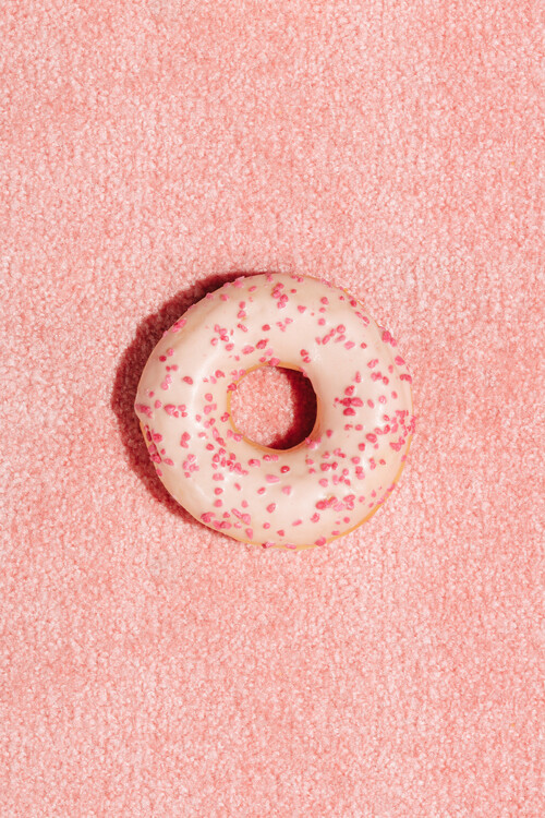 Poster Pink Doughnut