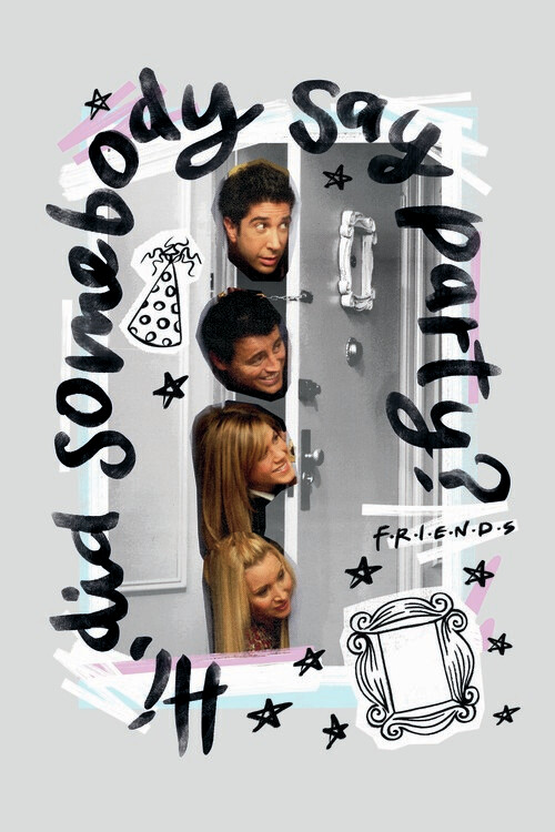 Sticker Friends - Did somebody say party?