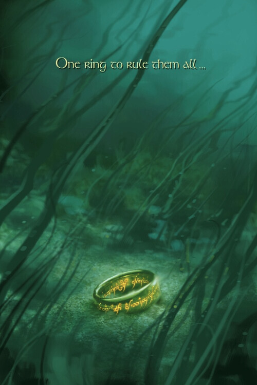 Poster The Lord of the Rings -  One ring to rule them all