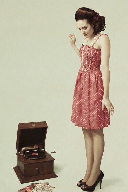 Canvas-taulu Pin Up Girl III