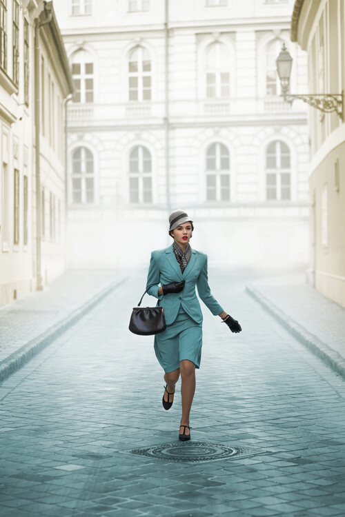 Canvas Print Run Like No Tomorrow