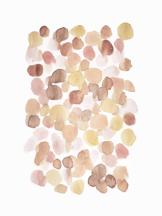 Poster Terracotta Splatters