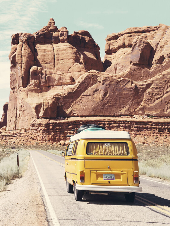 Canvas Print Road Trip