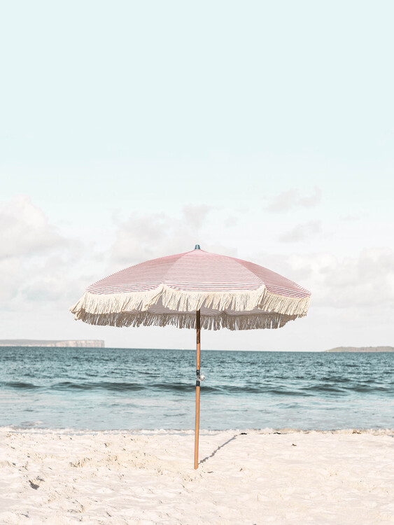 Poster Pink Umbrella