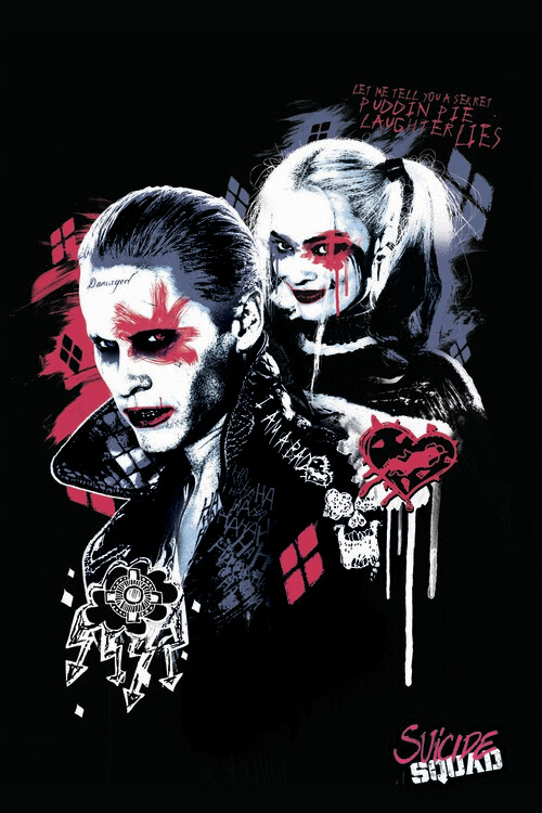 Poster Suicide Squad - Harley and Joker