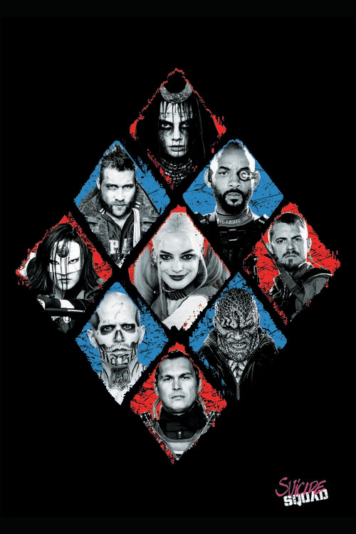 Poster Suicide Squad - Crew