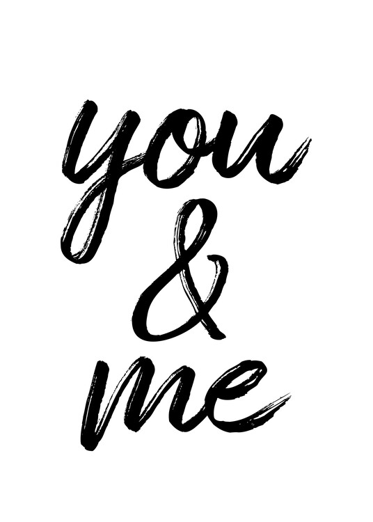 Poster You and me