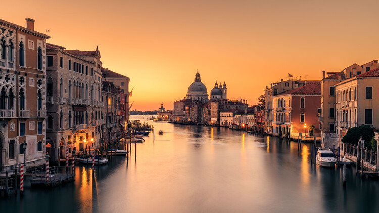 Canvas Print Dawn on Venice