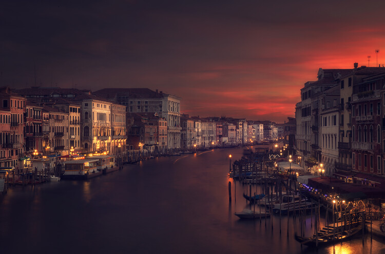 Canvas Print Gran canal