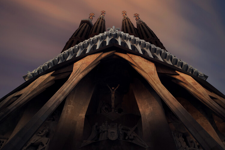 Canvas Print Sagrada Familia