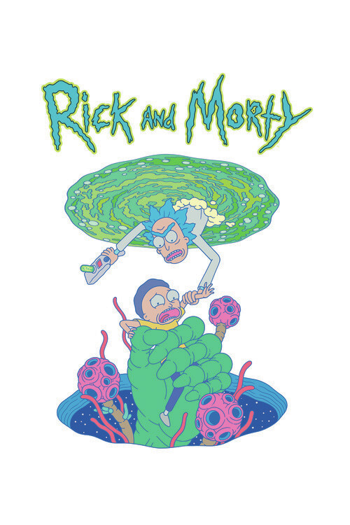Canvas Print Rick and Morty - Save me