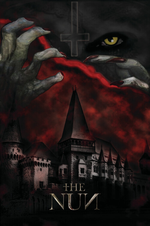 Canvas Print The Nun - Secret Evil