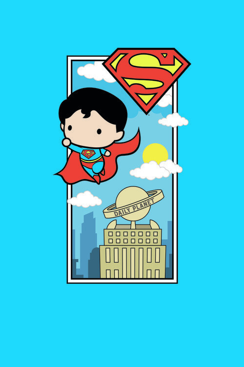 Poster Superman - Chibi