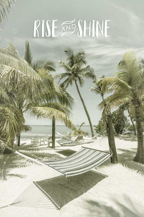 Poster Rise and shine | Beachscape