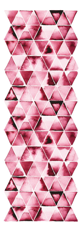 Плакат Red Triangles