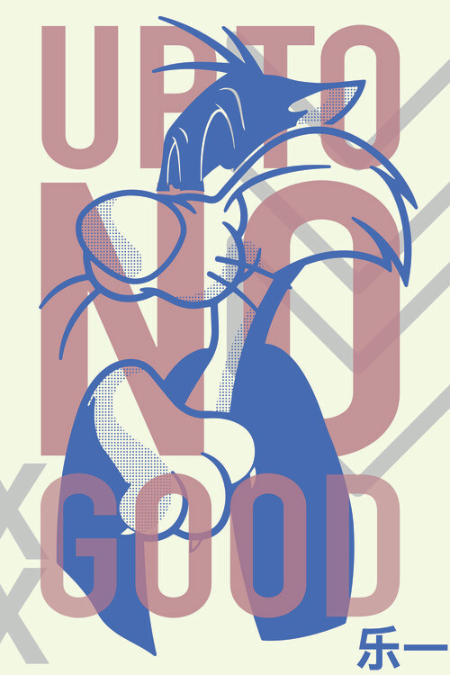 Poster Sylvester - Up to no good