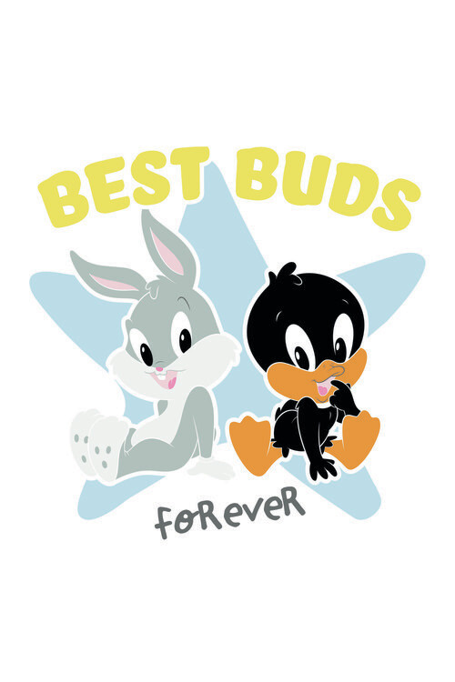 Canvas Print Looney Tunes - Best buds