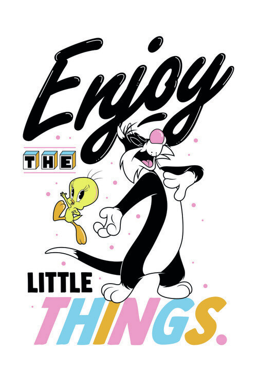Poster Looney Tunes - Enjoy the little things