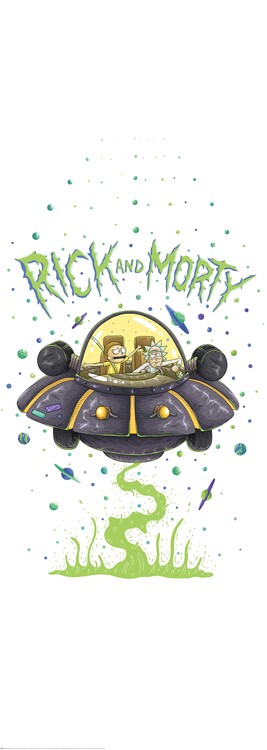 Poster Rick and Morty - Spaceship